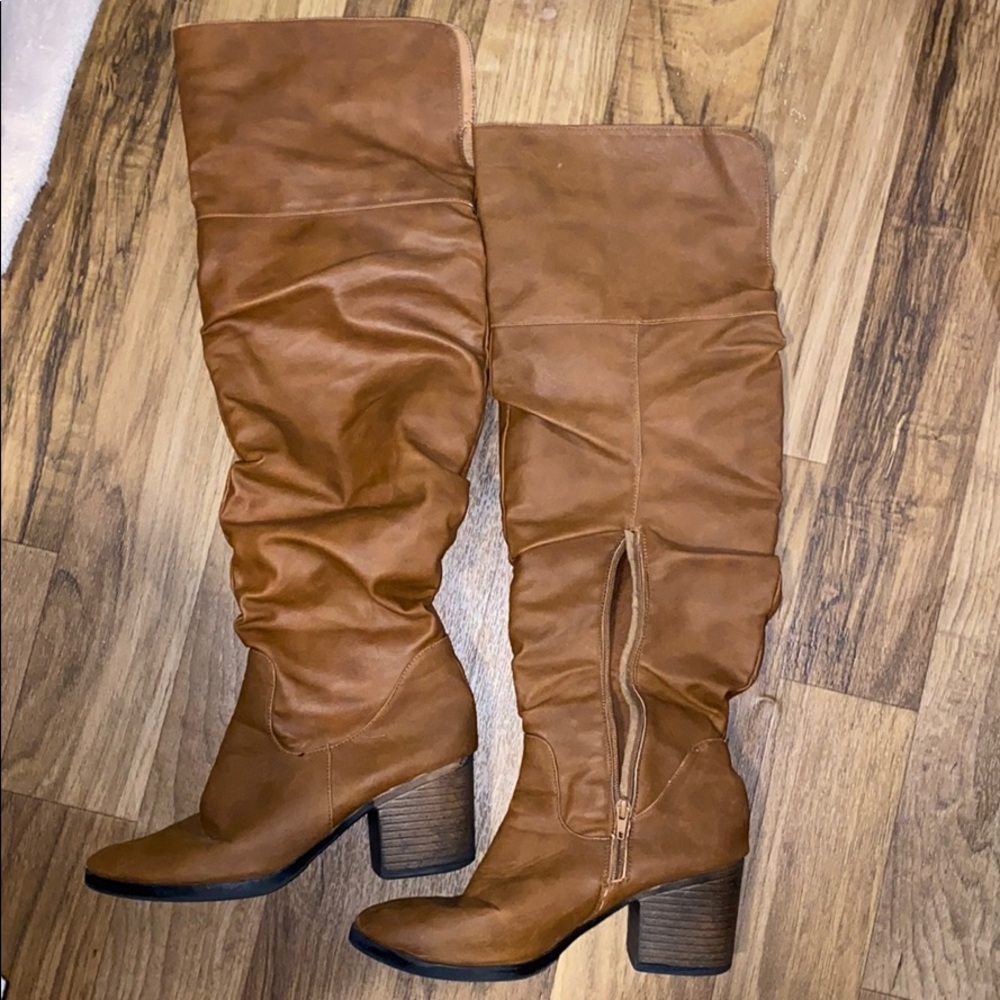 Knee high boots